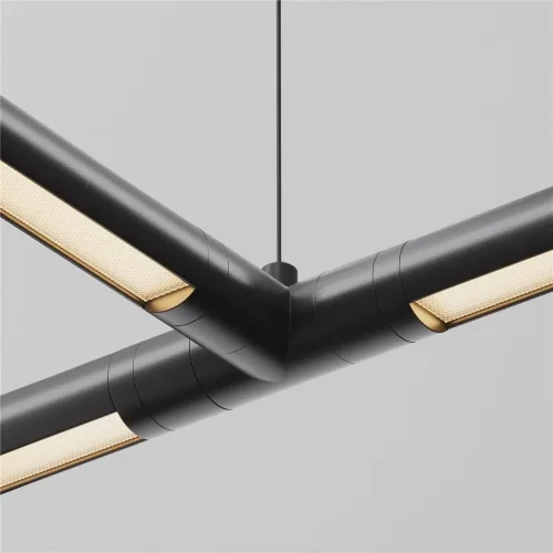 Тросовый подвес 1000мм с потолочной чашей для системы Shelf (Черный) - фото 3