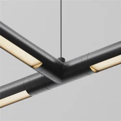 Тросовый подвес 1000мм с потолочной чашей для системы Shelf (Черный) CA029SW-L1000-B