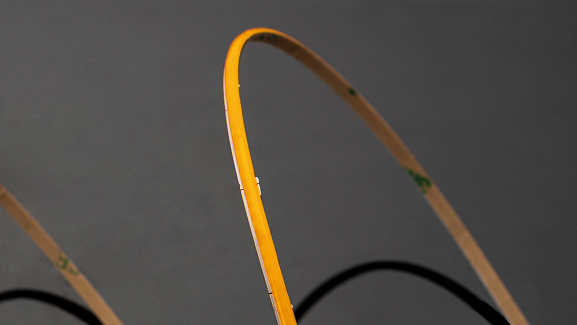 Светодиодная лента SWG PRO COB, 400 LED/м, 4,8 Вт/м, 24В , IP20, Цвет: Теплый белый, SWG-COB400-24-4.8-WW. Фото 3