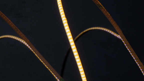 Светодиодная лента SWG PRO COB, 400 LED/м, 4,8 Вт/м, 24В , IP20, Цвет: Теплый белый, SWG-COB400-24-4.8-WW купить в SWG - официальный производитель - фото