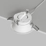 Встраиваемый светильник INER, до 15 Вт LED, GX53, IP20, алюминий, белый. Фото 4