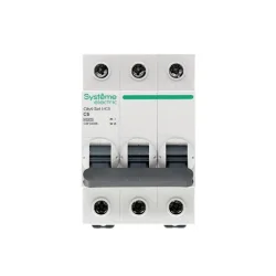 Выключатель автоматический модульный 3п C 6А 4.5кА City9 Set 400В SE C9F34306