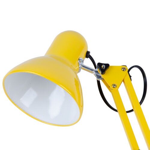 TLI-221 LIGHT YELLOW E27 Светильник настольный, Цоколь Е27, 60W, Механический выключатель, Желтый - фото 8