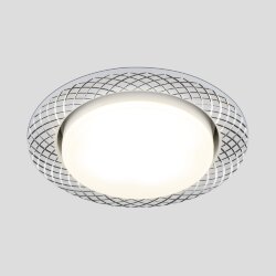 Алюминиевый точечный светильник 1071 GX53 WH белый (037499)