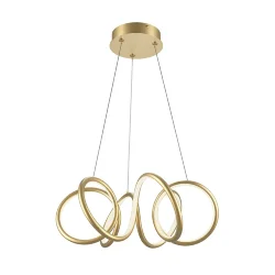 Подвесной светильник Curve 2600-3500К 52Вт (Латунь)