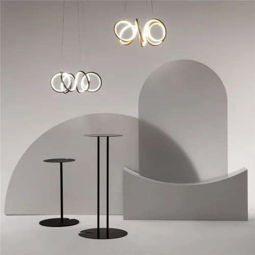 Подвесной светильник Curve 2600-3500К 52Вт (Латунь) - фото 8