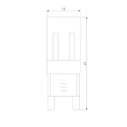 Светодиодная лампа JCD 3W 220V 4200K G9 BLG907 (049867)