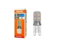 Лампа светодиодная 2W/6500K G9 220V | 200Lm d14x43 | - OSRAM. Фото 2