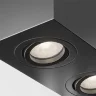 Потолочный светильник Атом / Atom 2*GU10 10 Вт (Черный) C017CL-02B - фото 5