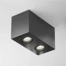 Потолочный светильник Атом / Atom 2*GU10 10 Вт (Черный) C017CL-02B - фото 7