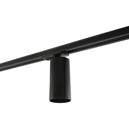 DK6502-BK Трековый светильник IP 20, 10 Вт, GU10, LED, черный, пластик. Фото 2