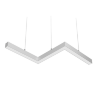 Светильник WOLTA PRO КОНТУР ЗИГЗАГ ДСО03-54-700-3К-Б Матовый - фото 2.