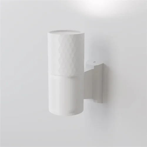 Настенный светильник (бра) Bowery GU10x1 50Вт IP 54 (Белый) - фото 2