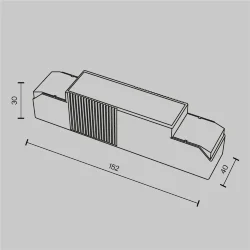 Источник питания DALI DT6 15-20Вт IP20 (Белый) PSL-DL40-S-350-500mA