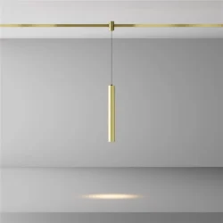 Трековый подвесой светильник Focus Led Flarity 3000K 5Вт 30° (Латунь)