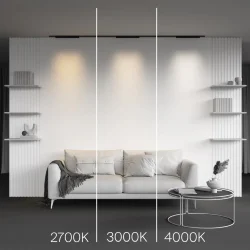 Трековый светильник Точки / Points Levity 4000К 20Вт 30° (Черный) TR193-1-20W4K-M-B