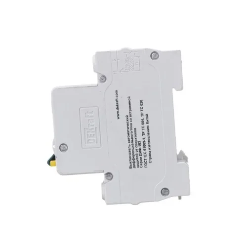 Выключатель автоматический дифференциального тока 2п (1P+N) C 20А 30мА тип AC 4.5кА ДИФ-103NEW DEKraft 16053DEK - фото 3