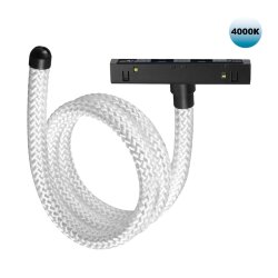 Трековый светильник "ГИБКИЙ НЕОН" для низковольтного шинопровода FLUM «Novotech» 359333, серия: RAMO (крепление к треку)