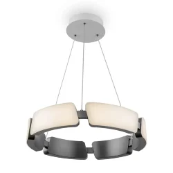 Подвесной светильник FR6042PL-L86W Итан 47 Вт LED (Белый и серый) FR6042PL-L86W