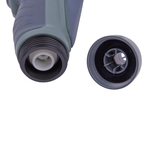 UGW-N02 P10 GREY-OLIVE Пистолет-распылитель для полива, на шланг, 10 режимов, Цвет серый-оливковый, TM ФитоЛето - фото 6