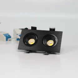 Светодиодный светильник встраиваемый 65 series black housing BW145 (6W,220V,day white)