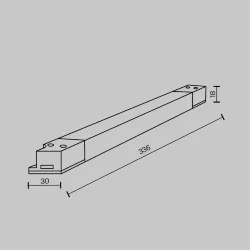 Источник напряжения Triac 24В 100Вт IP 20 (Белый)