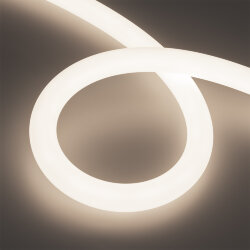 Светодиодная лента герметичная MOONLIGHT-TOP-A336-D30mm 24V Day4000 (14.4 W/m, IP65, 5m, wire x1) (Arlight, Вывод прямой, 3 года)