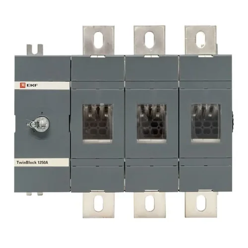 Рубильник 3п 1250А без рукоятки управления TwinBlock PROxima EKF tb-s-1250-3p - фото 2