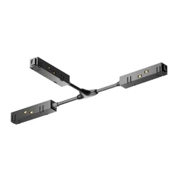 Коннектор питания Т-образный Gravity черный (Черный)