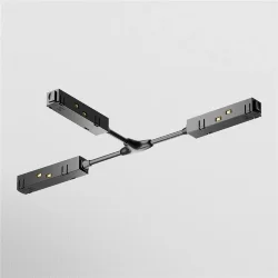 Коннектор питания Т-образный Gravity черный (Черный)