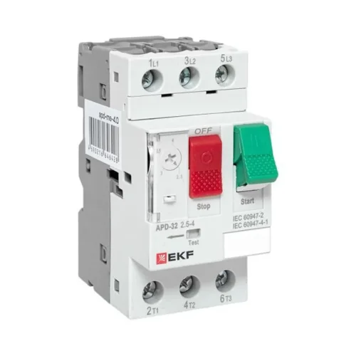 Выключатель автоматический для защиты двигателя АПД-32 2.5-4А EKF apd-me-4.0 - фото