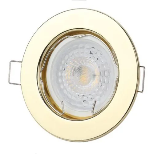 Светильник точечный ST1 GD 50Вт MR16 12В штампован. зол. ЭРА C0043798 - фото 4