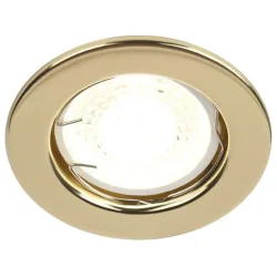 Светильник точечный ST1 GD 50Вт MR16 12В штампован. зол. ЭРА C0043798