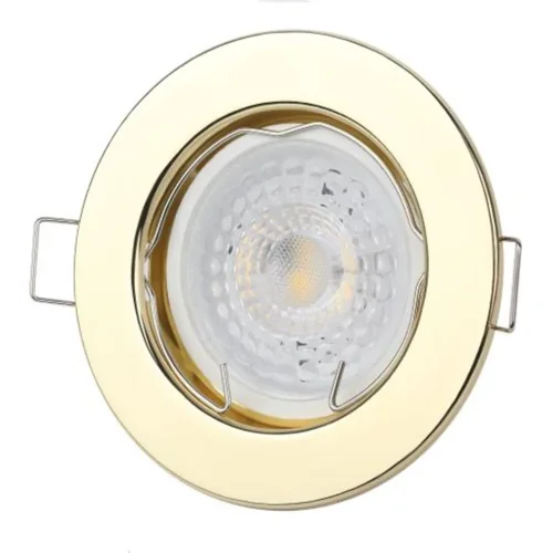 Светильник точечный ST1 GD 50Вт MR16 12В штампован. зол. ЭРА C0043798 - фото 4