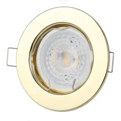 Светильник точечный ST1 GD 50Вт MR16 12В штампован. зол. ЭРА C0043798