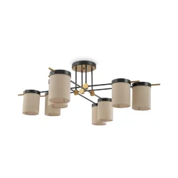 Потолочный светильник Freya FR5377CL-08B (Черный)