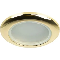 Светильник точечный WR1 GD 50Вт IP44 MR16 12В влагозащ. зол. ЭРА C0043846