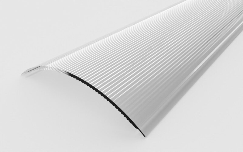 Рассеиватель поликарбонатный для профиля LC-LRM-P14-6 прозрачный - фото