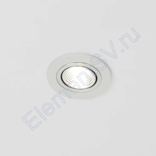 Светодиодный светильник встраиваемый 65 Series white housing BW102 (3W,220V,day white) - фото.