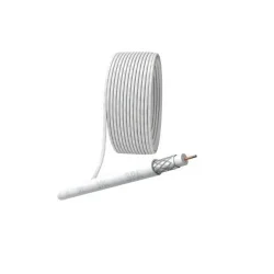 Кабель коаксиальный RG-6U CCS/оплетка Al 64проц. PVC Simple 75Ом бел. (м) Эра Б0044597