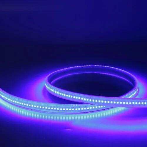 Светодиодная лента Lux class 220V 2835 188Led blue IP68 - фото I