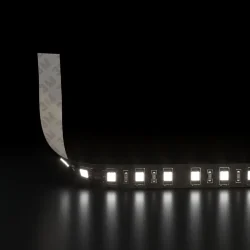 Светодиодная лента 120 Led 9,6 Вт IP20, 6500K холодный белый, 5 м 2835 24V 120Led 9,6W IP20 Black (063874)
