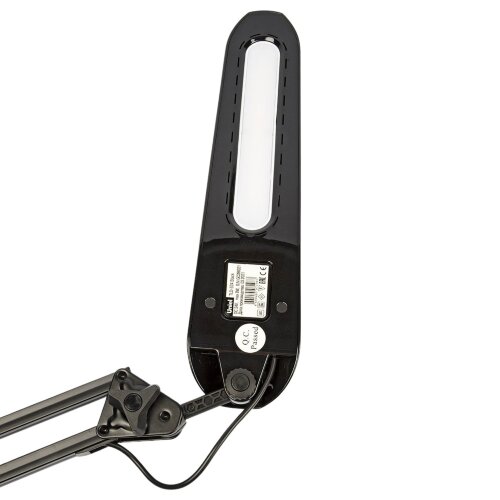 TLD-524 Black-8W-Светильник настольный на струбцине-LED-500Lm-4500K-Dimmer-Цвет-черный - фото 4