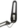 TLD-524 Black-8W-Светильник настольный на струбцине-LED-500Lm-4500K-Dimmer-Цвет-черный - фото 4