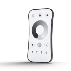 Пульт для монохромной светодиодной ленты 4 зоны (Черно-белый)