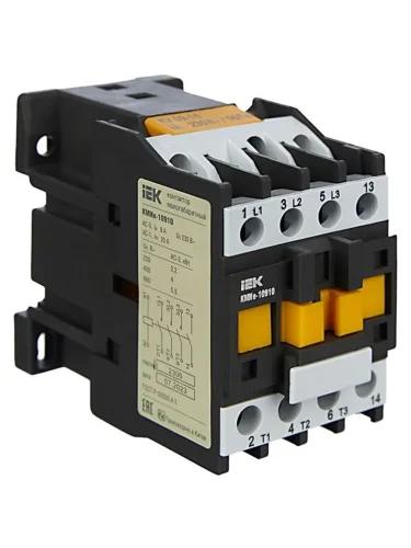 Контактор КМИе-10910 9А 230В/АС3 1НО GENERICA KKME11-009-230-10 - фото 2