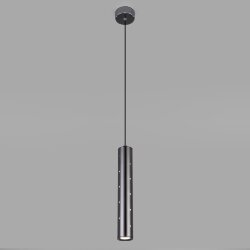 Подвесной светодиодный светильник 50214/1 LED черный жемчуг