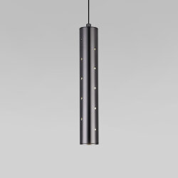 Подвесной светодиодный светильник 50214/1 LED черный жемчуг