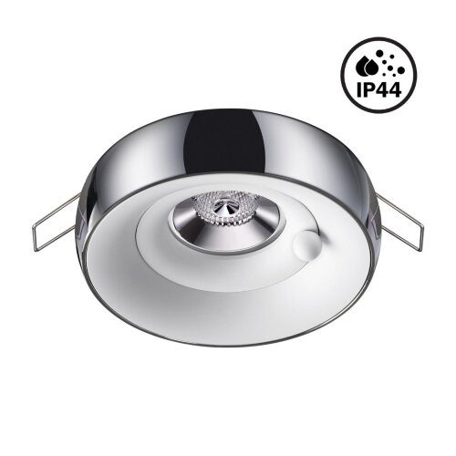 Светильник встраиваемый влагозащищенный «Novotech» 370799, серия: WATER (встраиваемый). Фото 1.