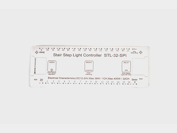 Контроллер для лестниц SPI, 400Вт, 12/24В, STL-32-SPI. Фото 2